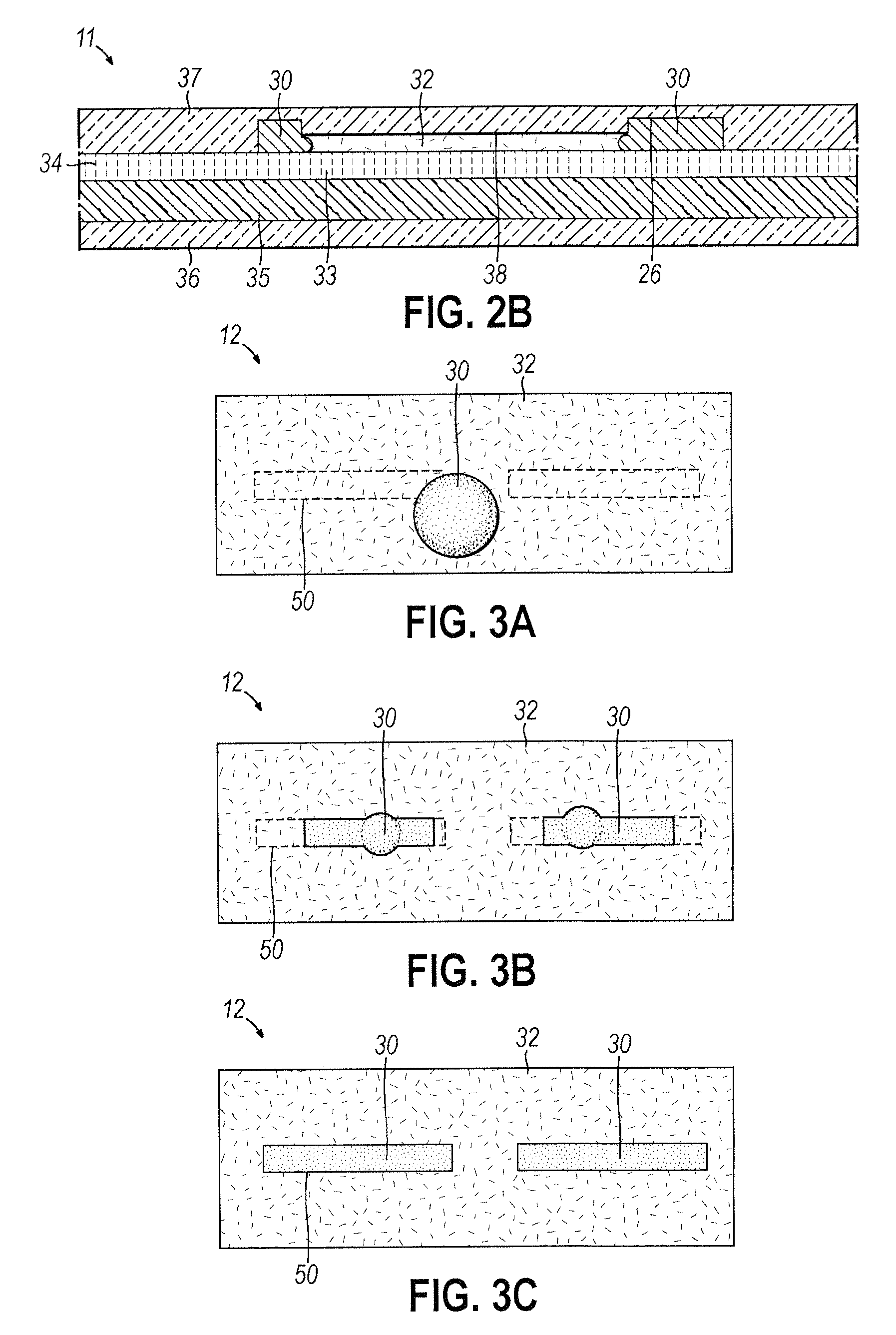 Pressure reconfigured electromagnetic devices