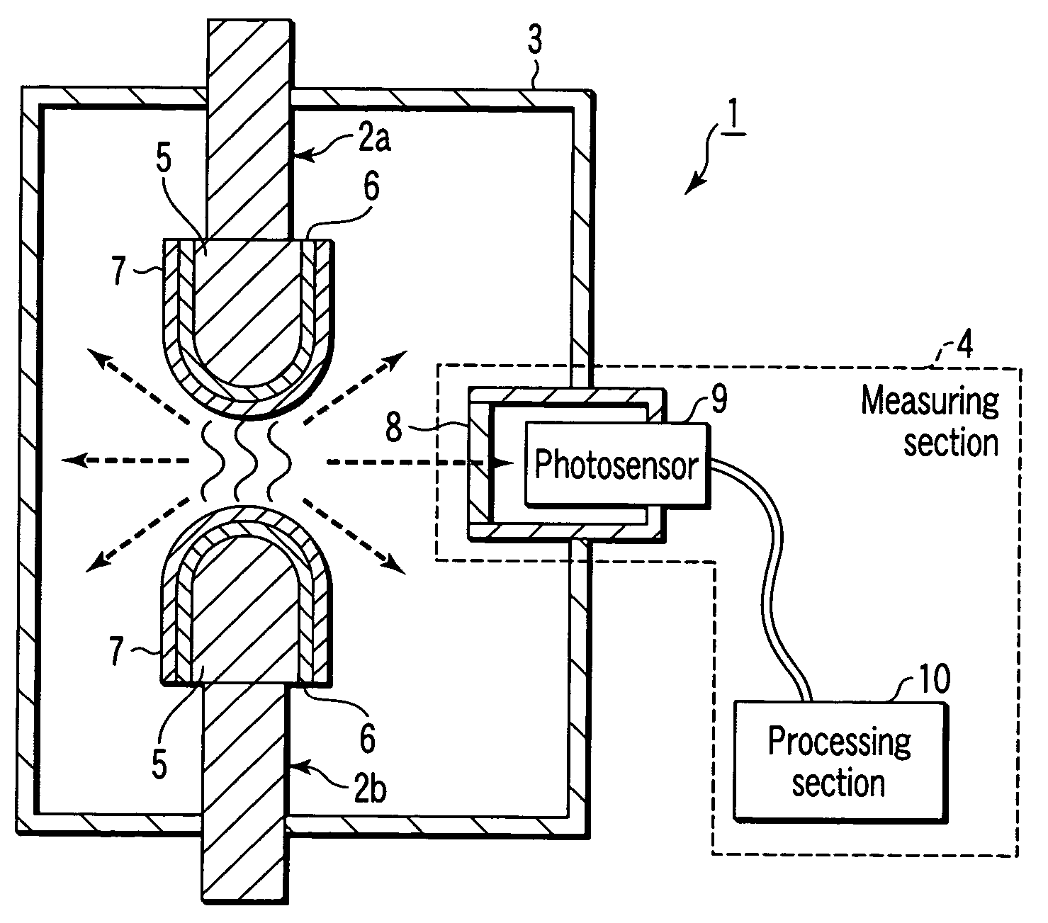 Electric contacts, electric contact apparatus and method for detecting abrasion of the electric contacts