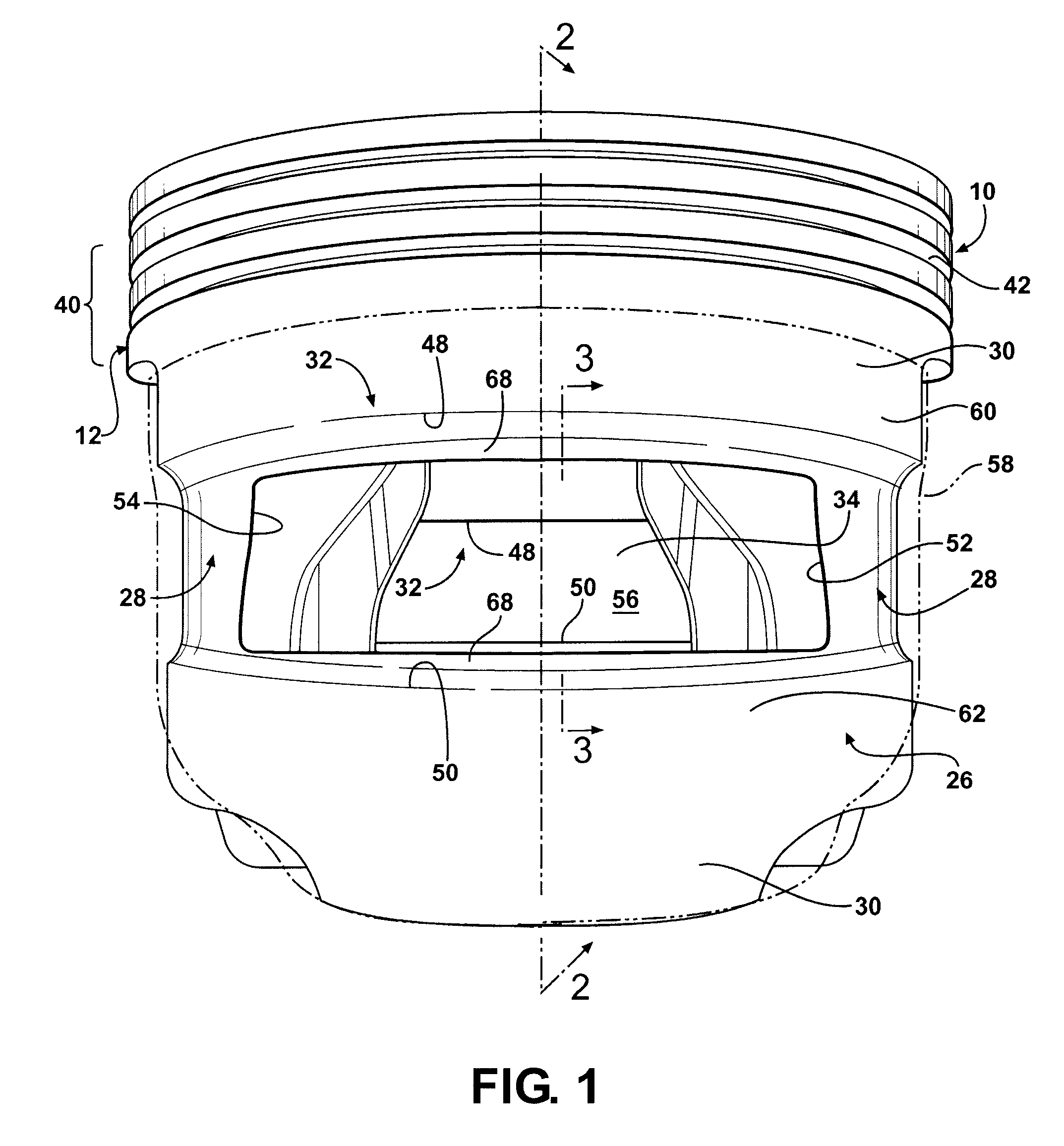 Piston with a skirt having oil flow slots