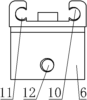 Hanging wheel component of aluminium door
