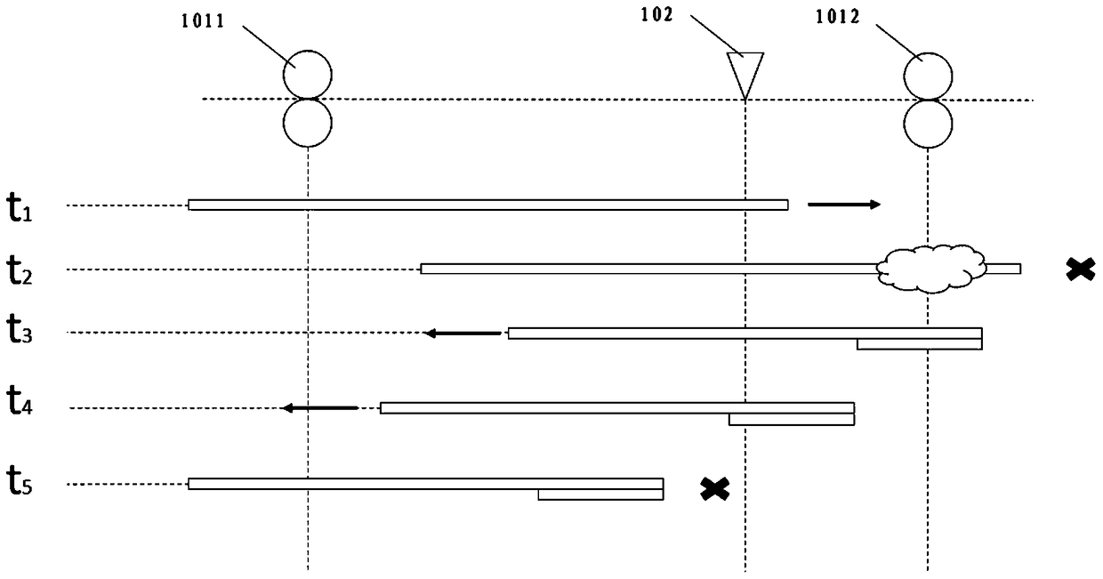 Paper conveying device, image forming device, reverse paper damage detection method