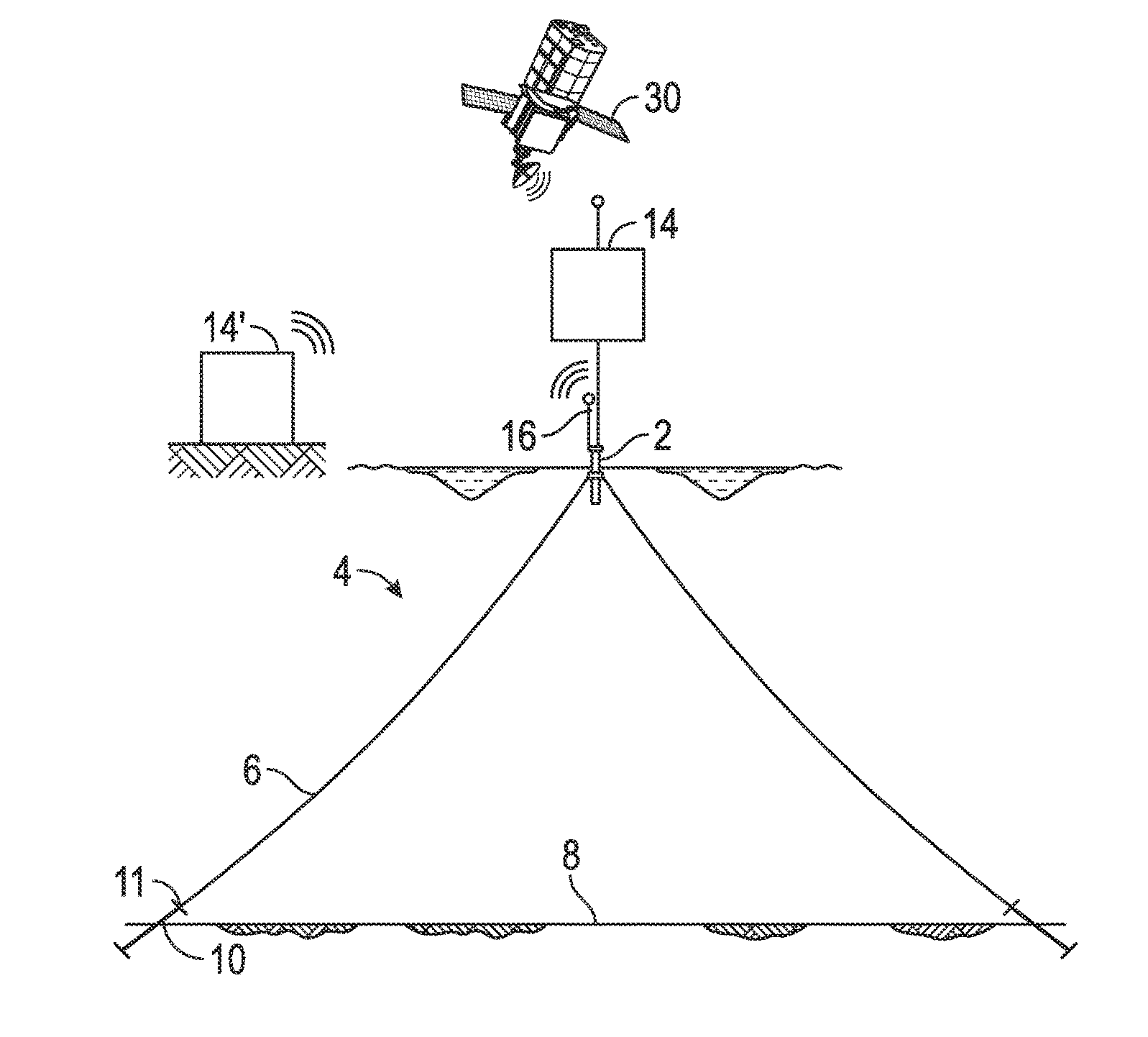 Monitoring System and Method for Vessel Mooring