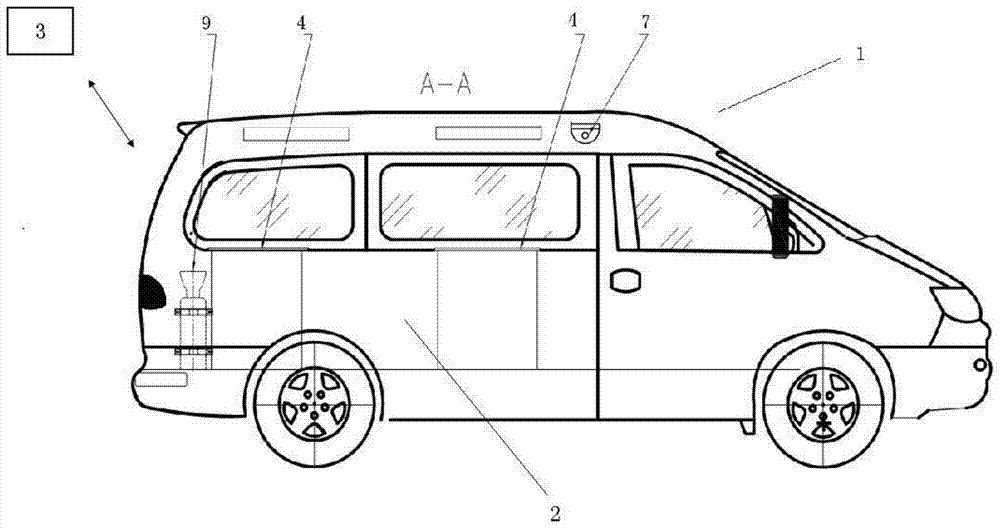 A kind of calibration calibration car and its calibration calibration method