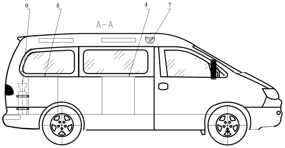 A kind of calibration calibration car and its calibration calibration method