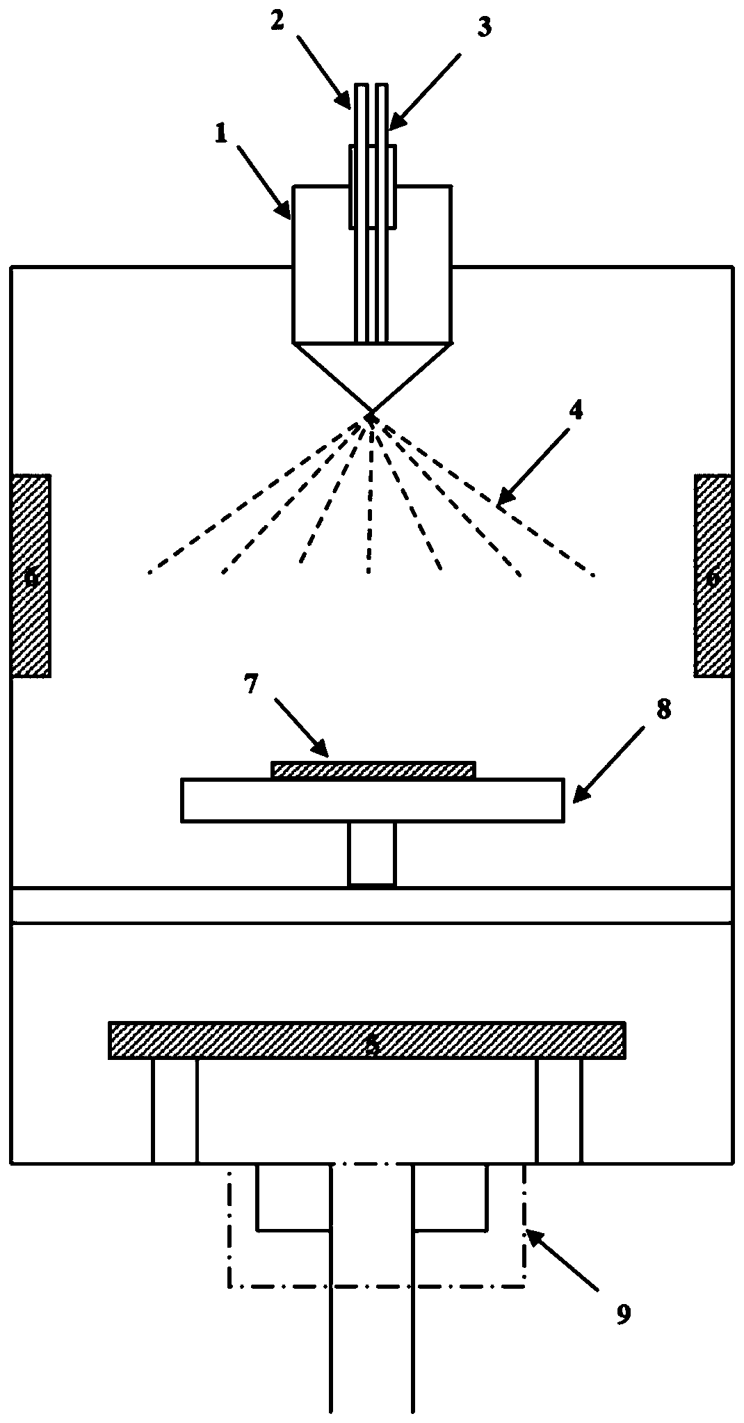 Preparation method of novel composite flat plate electric heating film