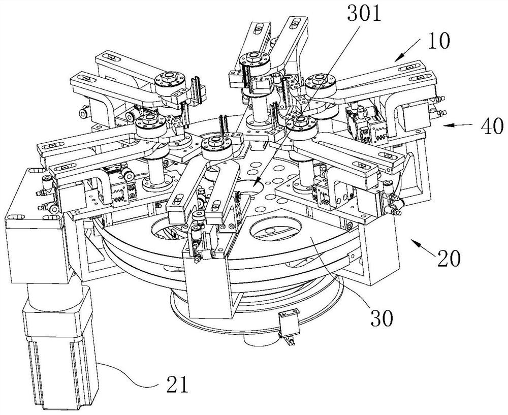 Flaring mechanism and flaring device