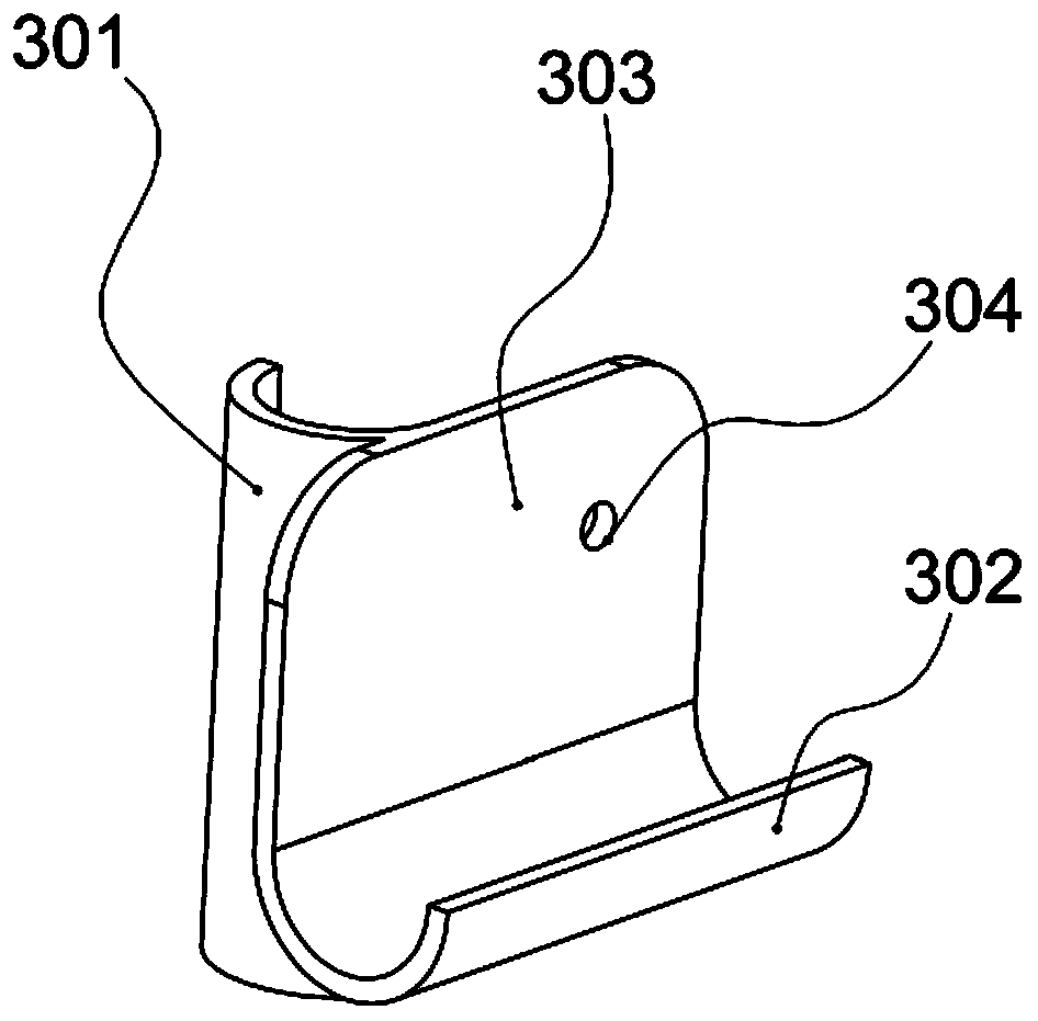 Fast locking mechanism of multiple connected thin-walled silo sliding model