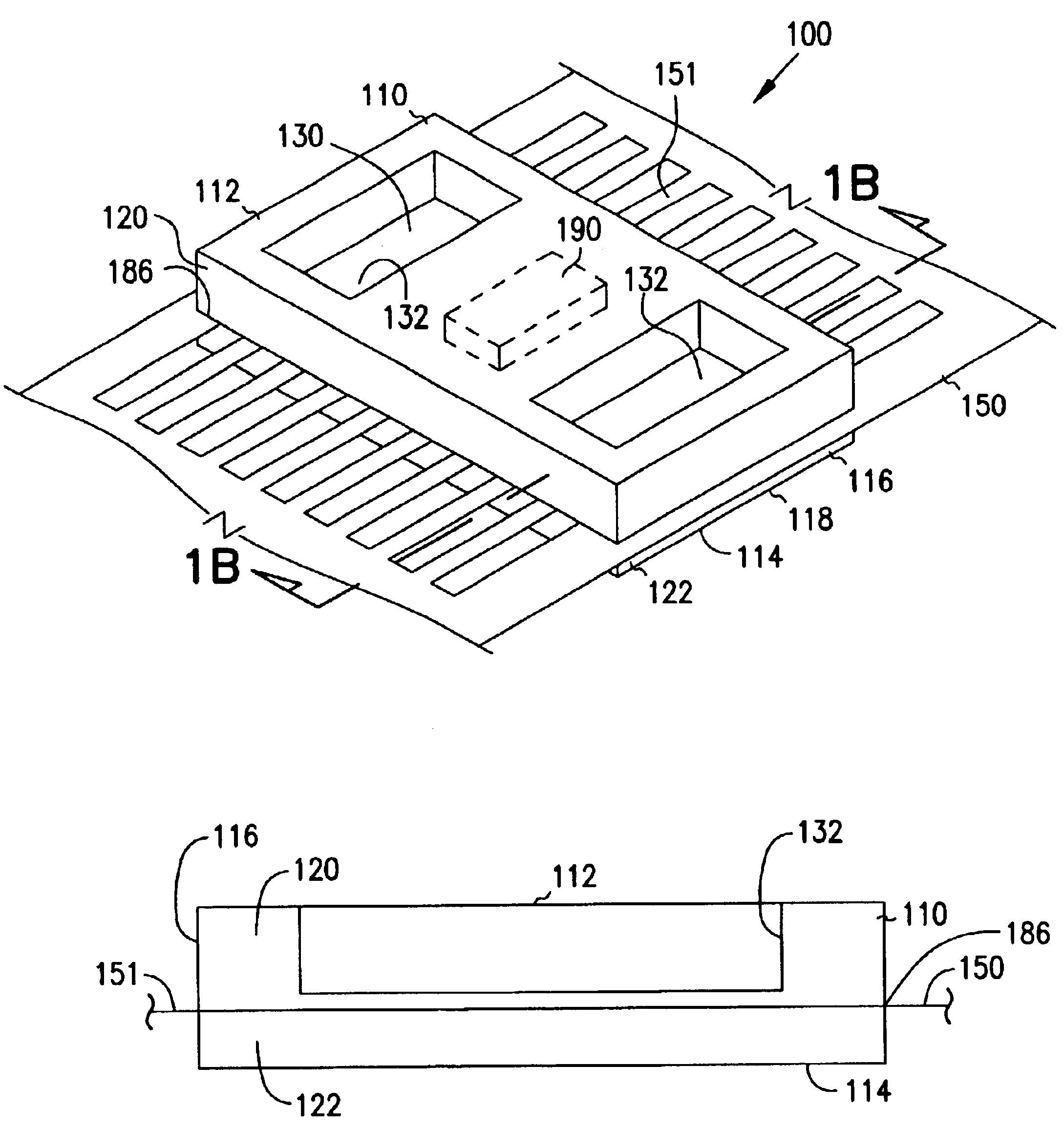 Method for making an integrated circuit package having reduced bow