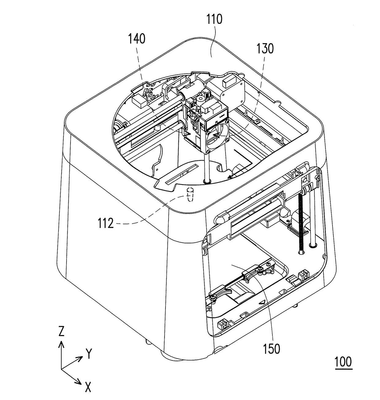 Three-dimensional printing apparatus