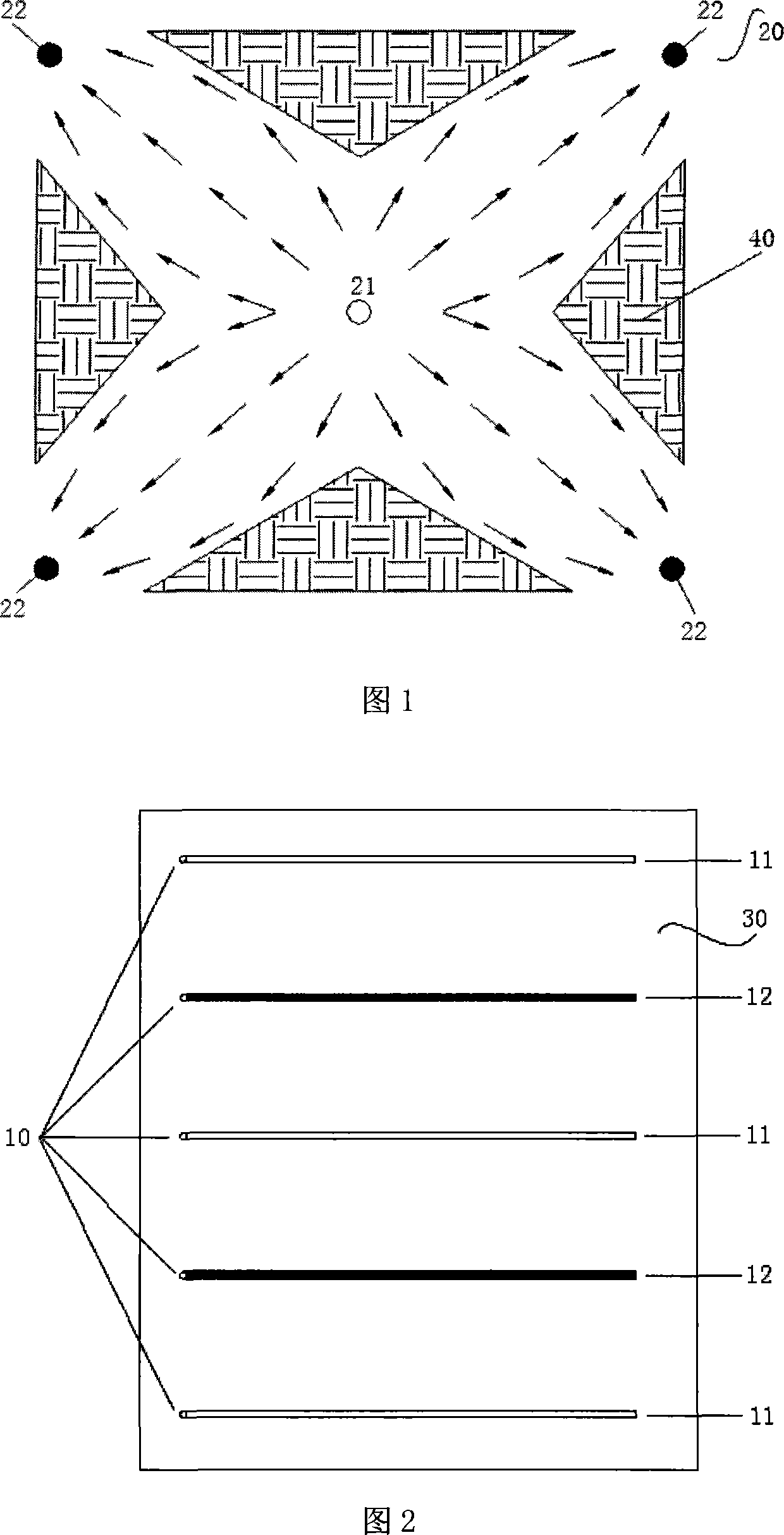 Mixed gas displacement method for coalbed methane in horizontal well