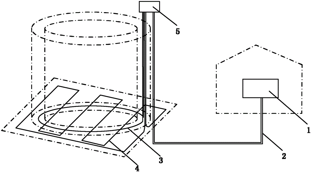 Distributed optical fiber leak monitoring system for lng storage tank