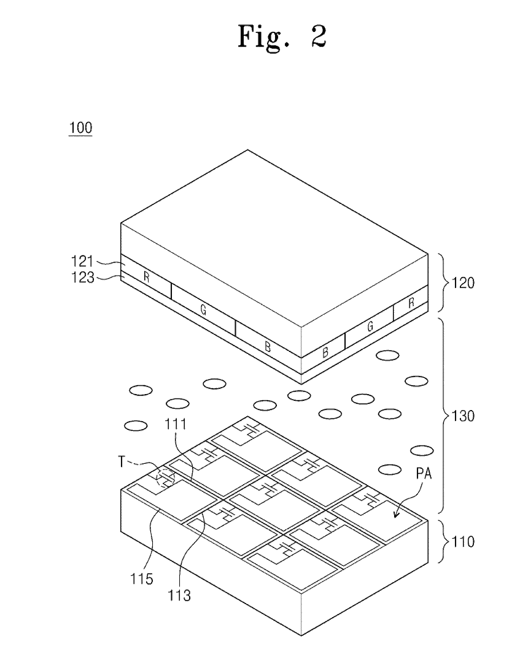 Driving Apparatus, Display Apparatus Having the Driving Apparatus with Non-Conductive Adhesive Film and Method of Manufacturing the Display Apparatus
