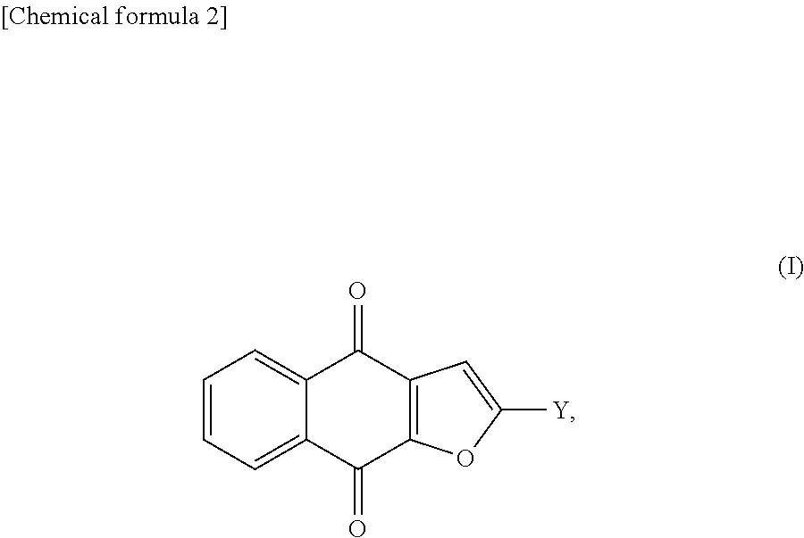 METHOD FOR PRODUCING 2-ALKYLCARBONYLNAPHTHO[2,3-b]FURAN-4,9-DIONE-RELATED SUBSTANCE, AND SAID RELATED SUBSTANCE