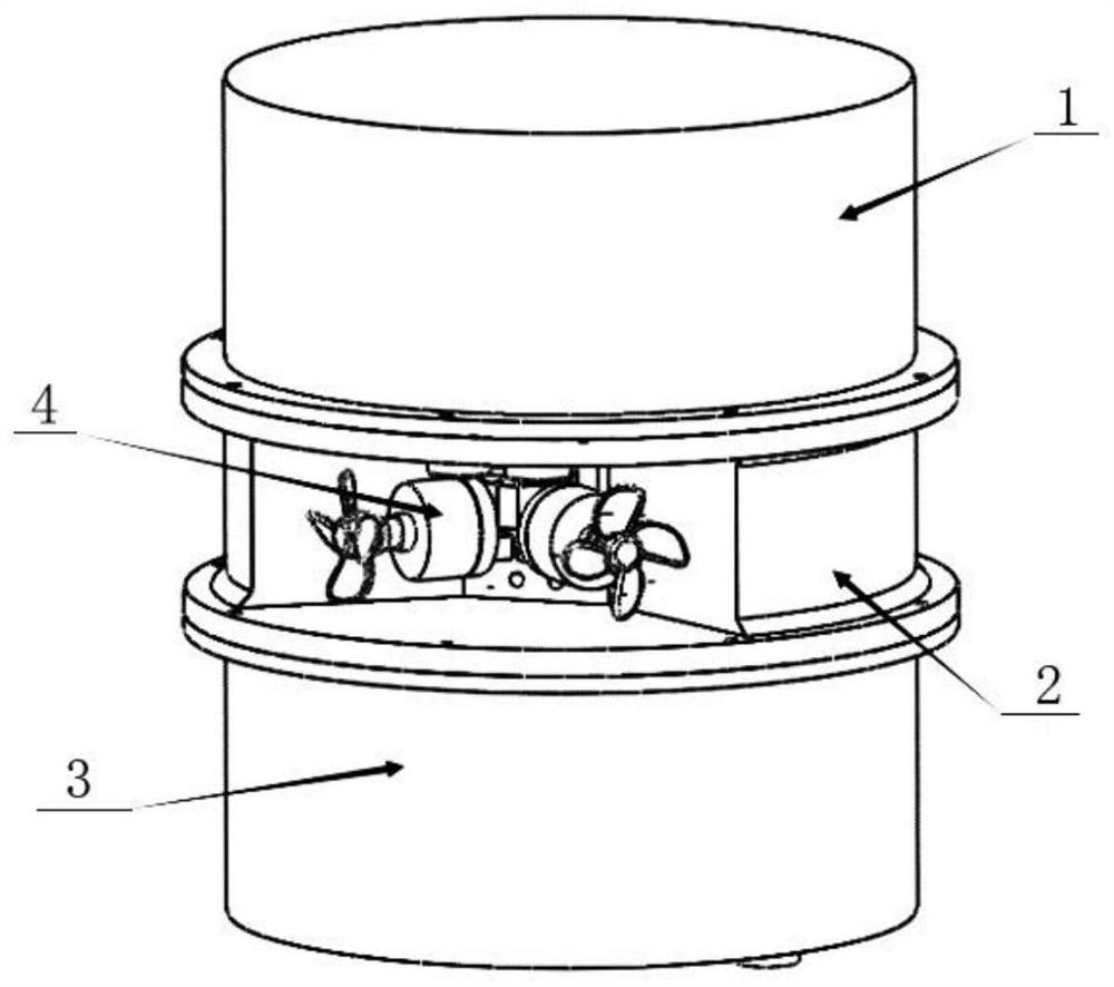 Oil-immersed transformer internal inspection robot and control system and method