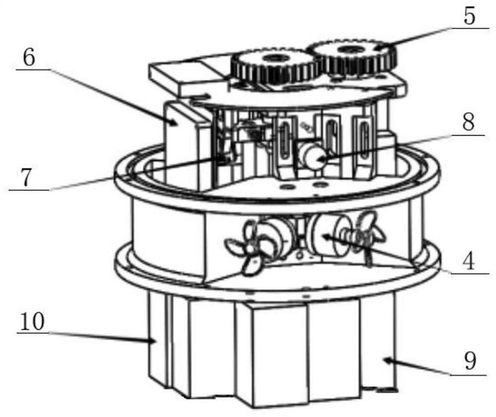 Oil-immersed transformer internal inspection robot and control system and method