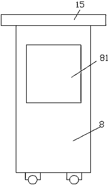 A mobile traffic sign selection display device