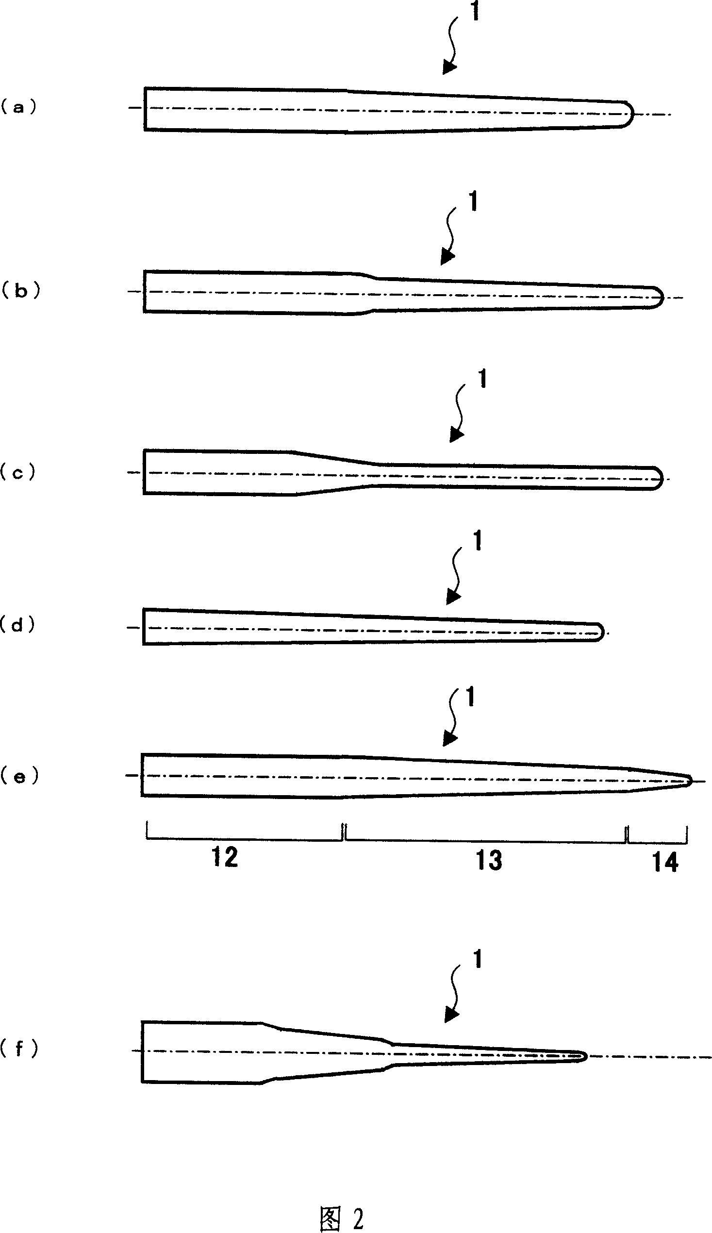 Method of manufacturing injection needle and injection needle