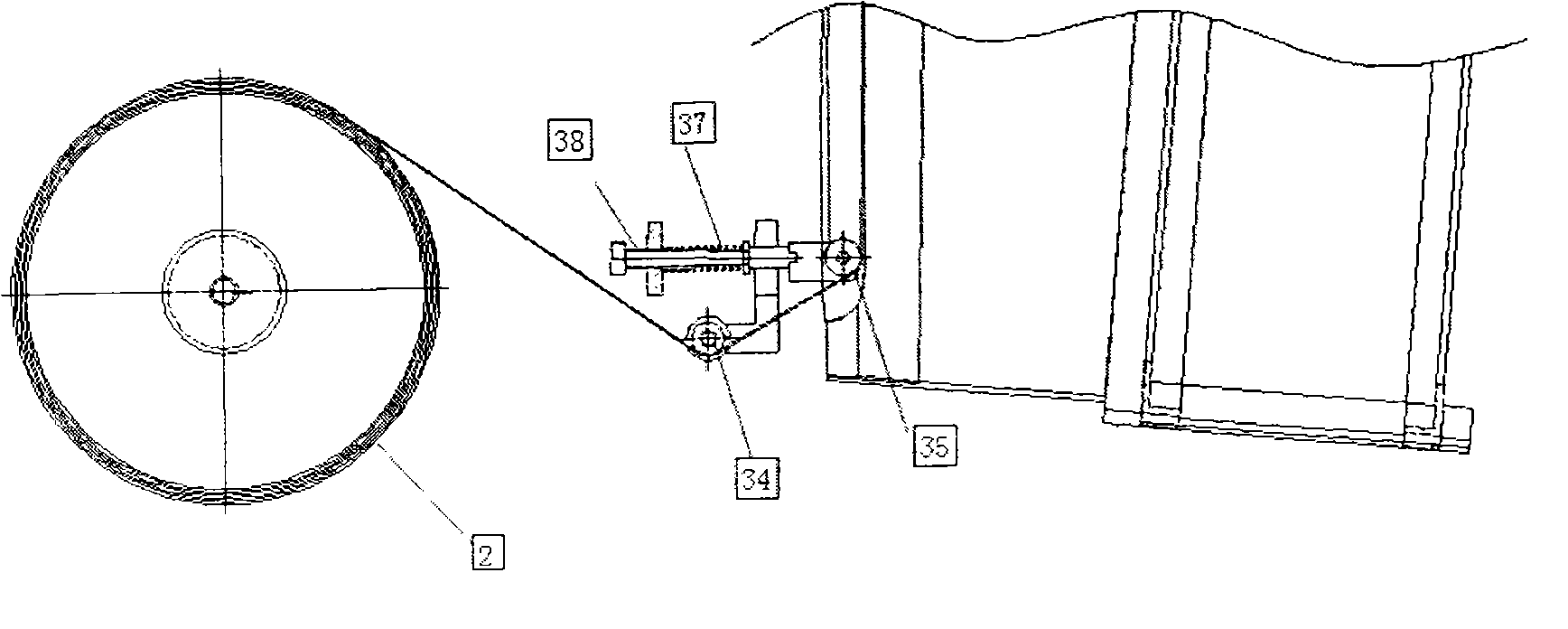 Tooling capable of automatically pasting the adhesive tape of the car decoration strip