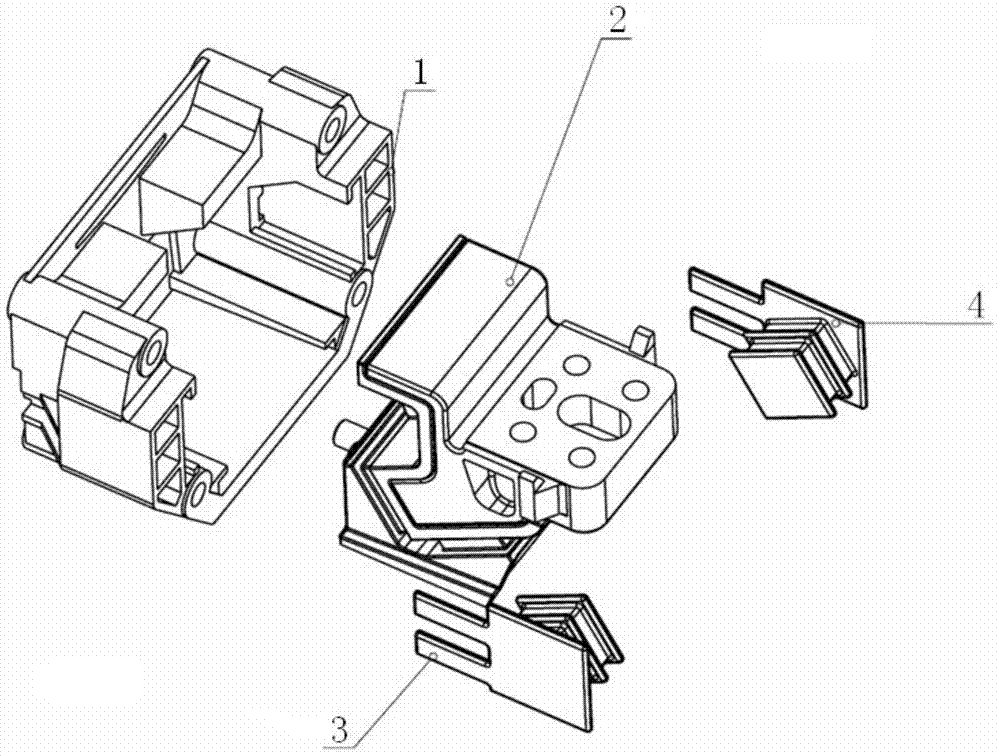 A kind of automobile engine suspension assembly