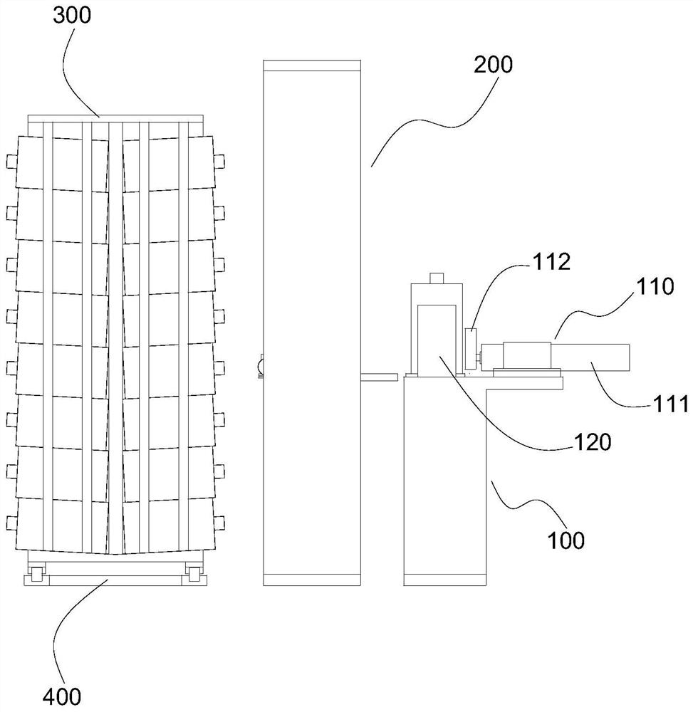 Automatic stacking equipment for drinking water barrels