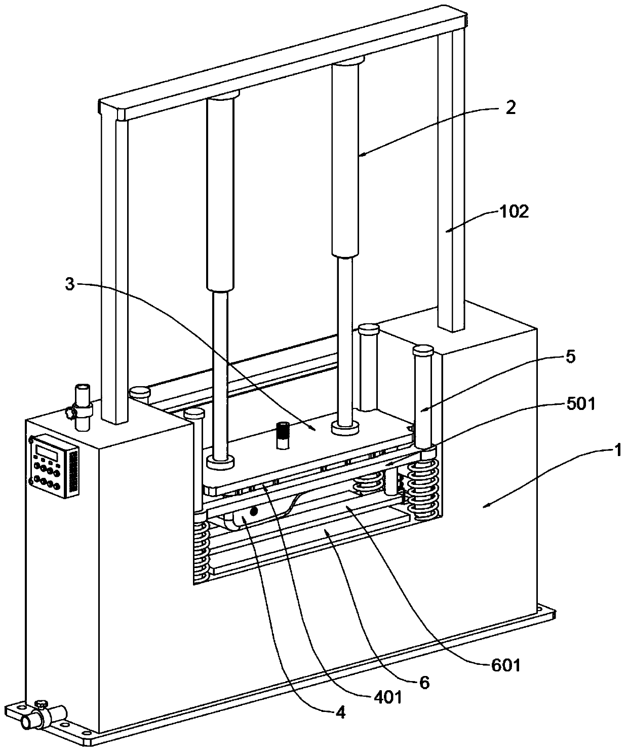 Multi-directional-adjustable fixing clamp for detecting internal combustion engine