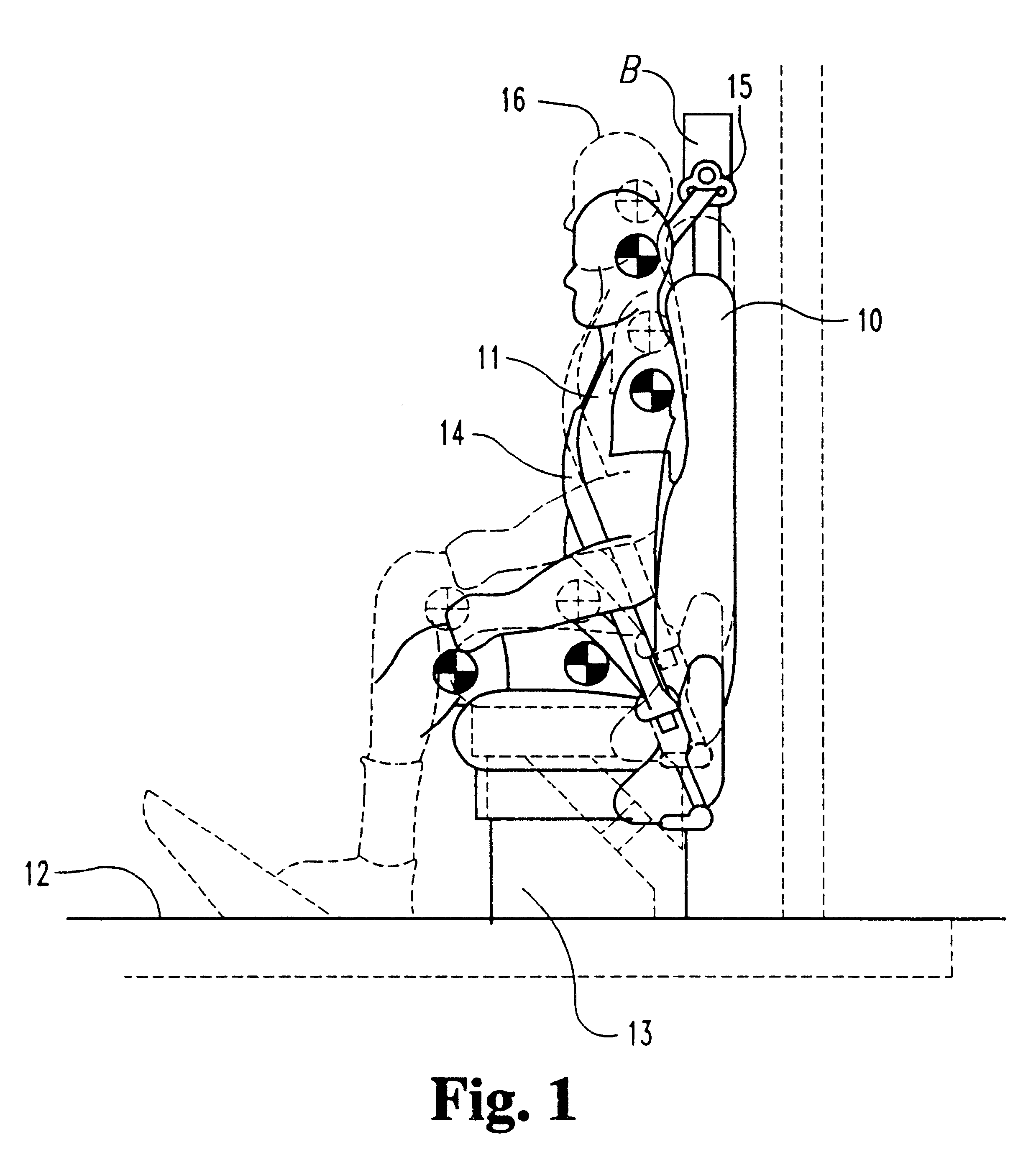 Seat and occupant restraint system with adaptable actuator