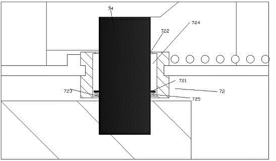 Power supply interface device of power supply equipment using contact sensor