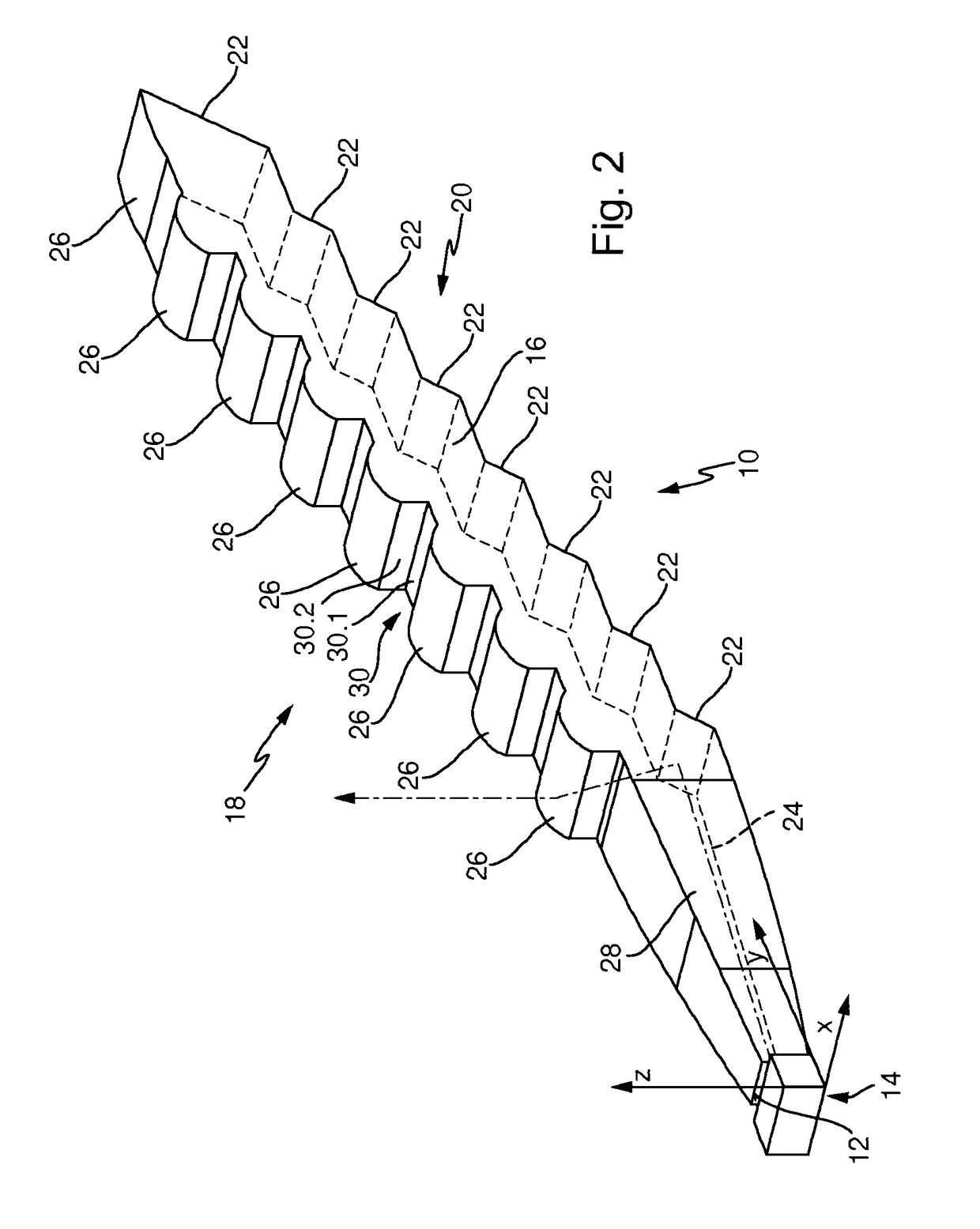 Motor vehicle light with a light conductor and a shield that is visible through the light conductor