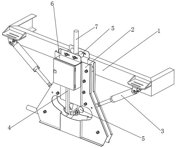 Cable guide frame and control method thereof