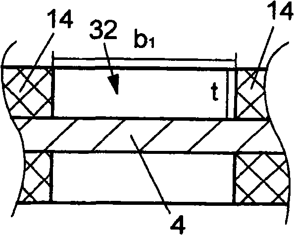 Friction part for a frictionally acting device, and frictionally acting device having a friction part of said type