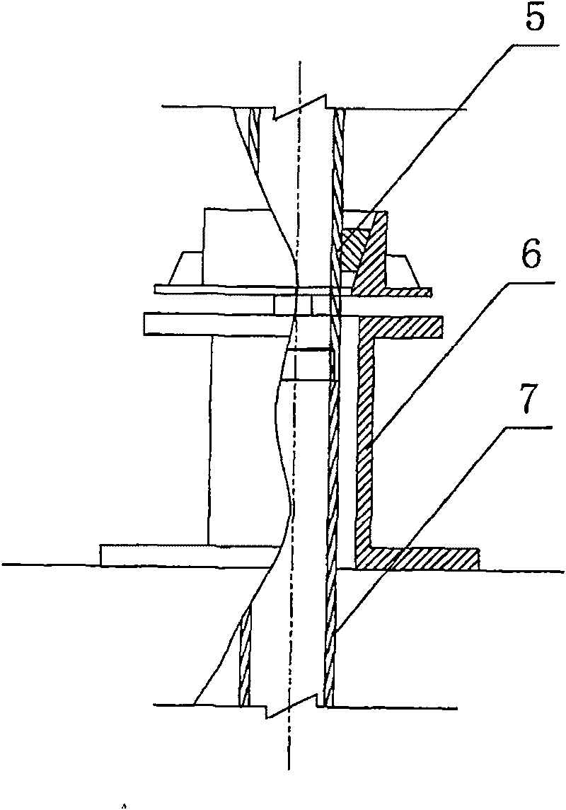 Sleeve grouting method and grouting device thereof