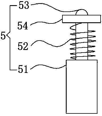 Intermittent pull-off type cable connection instrument for power system