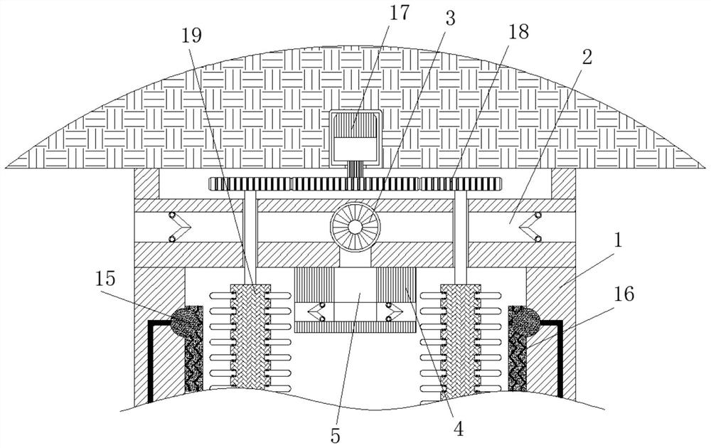 Detector drying device capable of intelligently controlling drying temperature according to air inlet volume