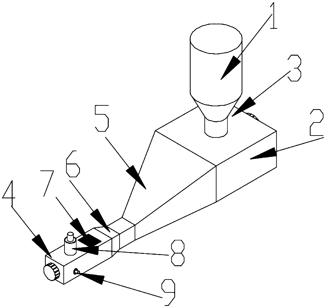 Cryptopterus salmoides secretion collecting device and method