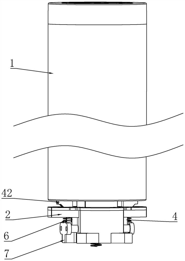 Filter element assembly and water purifier with same