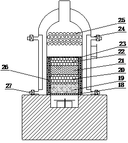 Water combustion boiler
