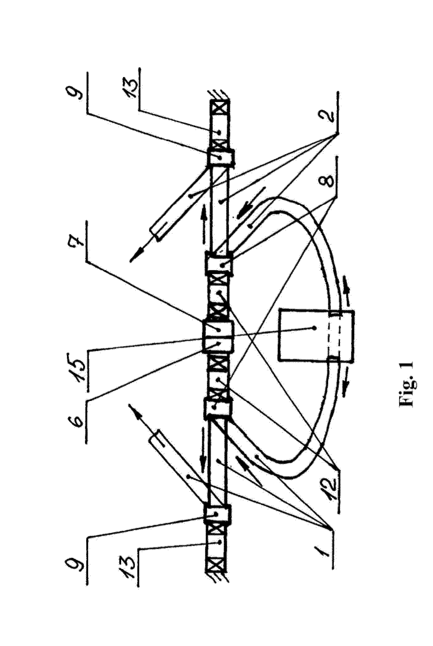 Device for restraining a user in a vehicle seat