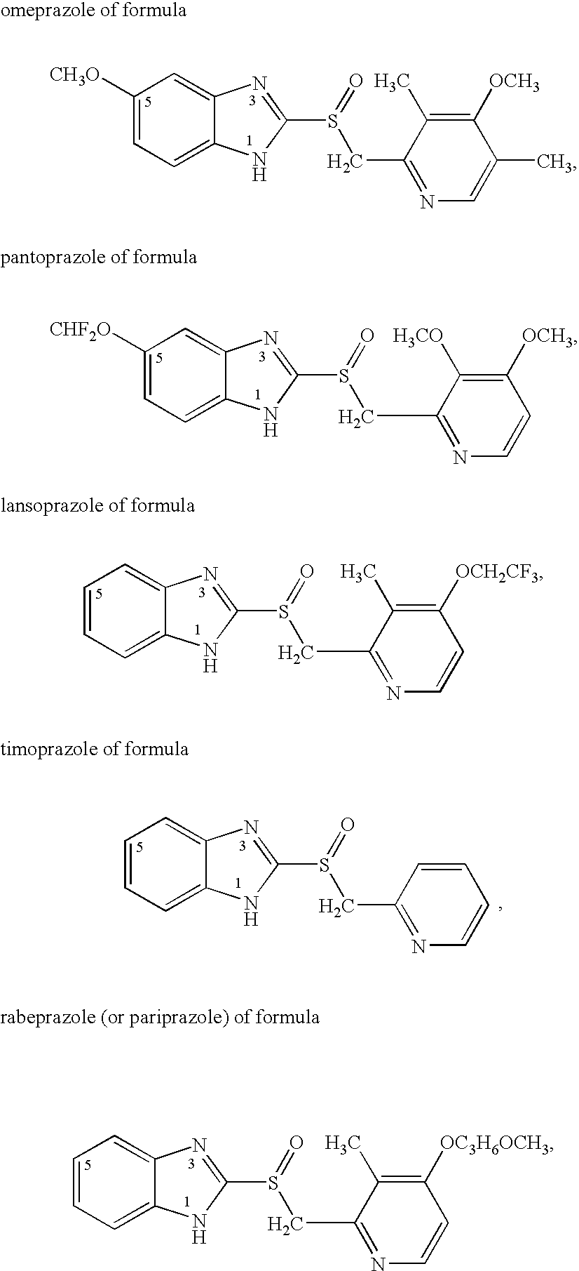 Omeprazole dosage form