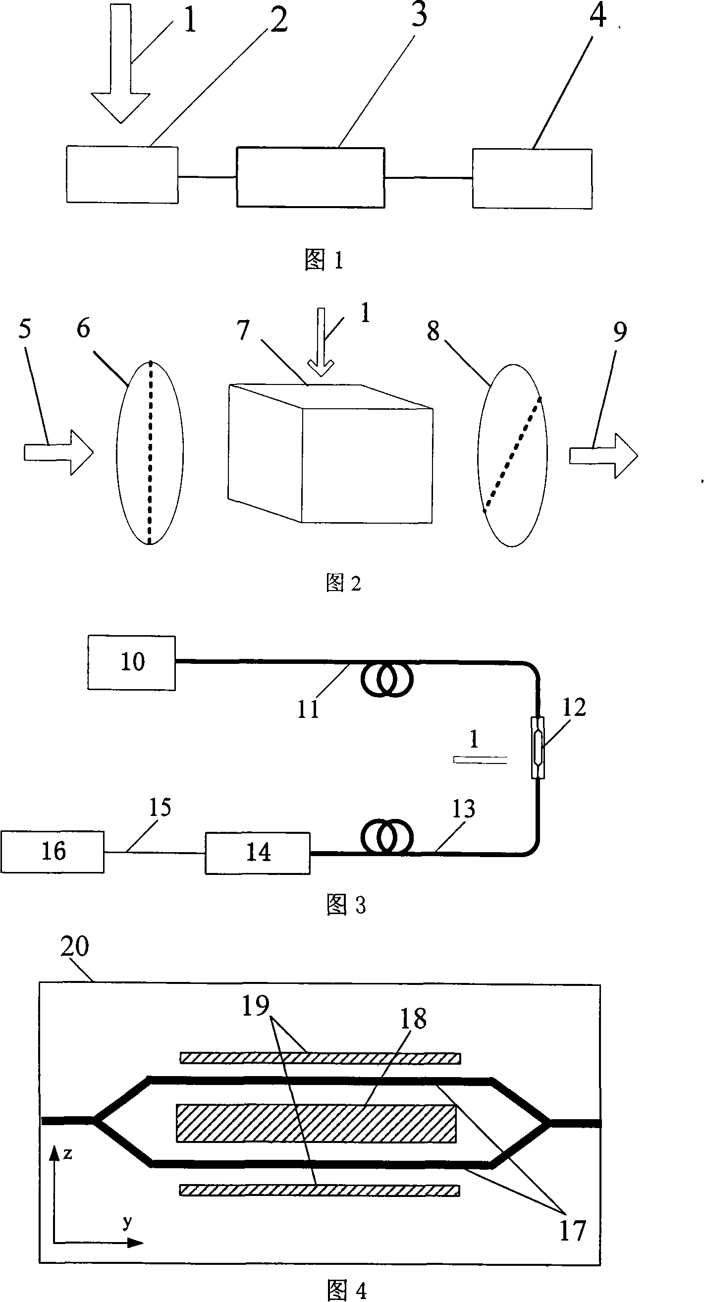 Analog signal separating and transferring system used for high voltage measuring