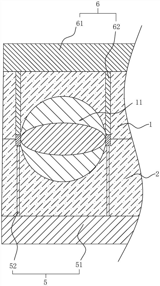 Synthesis process of bisphenol A polyoxyethylene ether