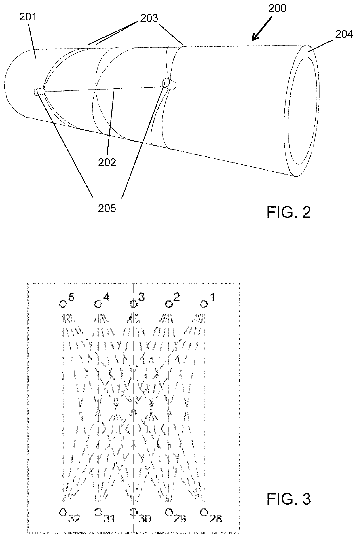 Method and apparatus for calculation of wall thickness variations