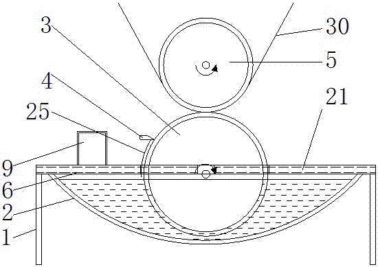 A gravure printing machine equipped with deodorizing mechanism