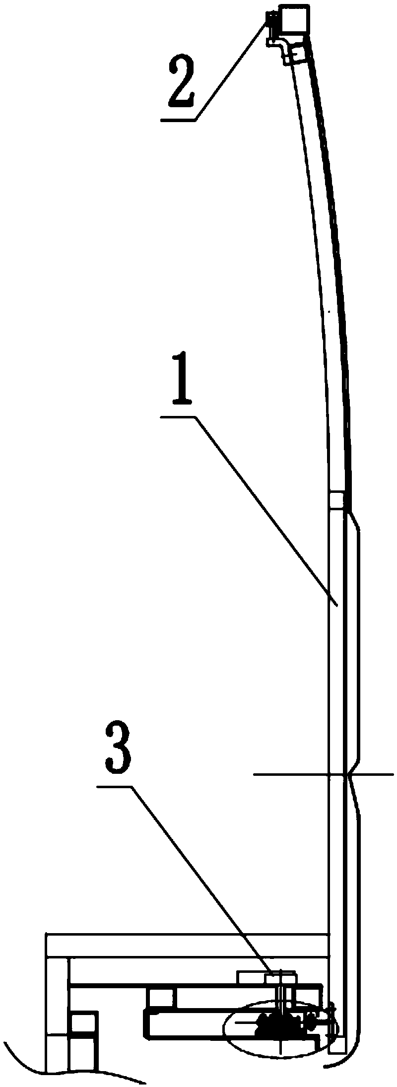 Electric control method for automatic outward sliding door system of vehicle