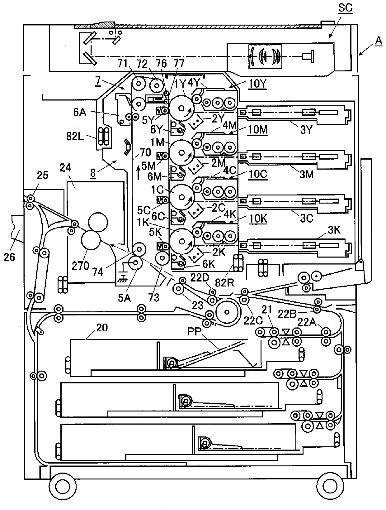 Intermediate transfer belt and image forming apparatus