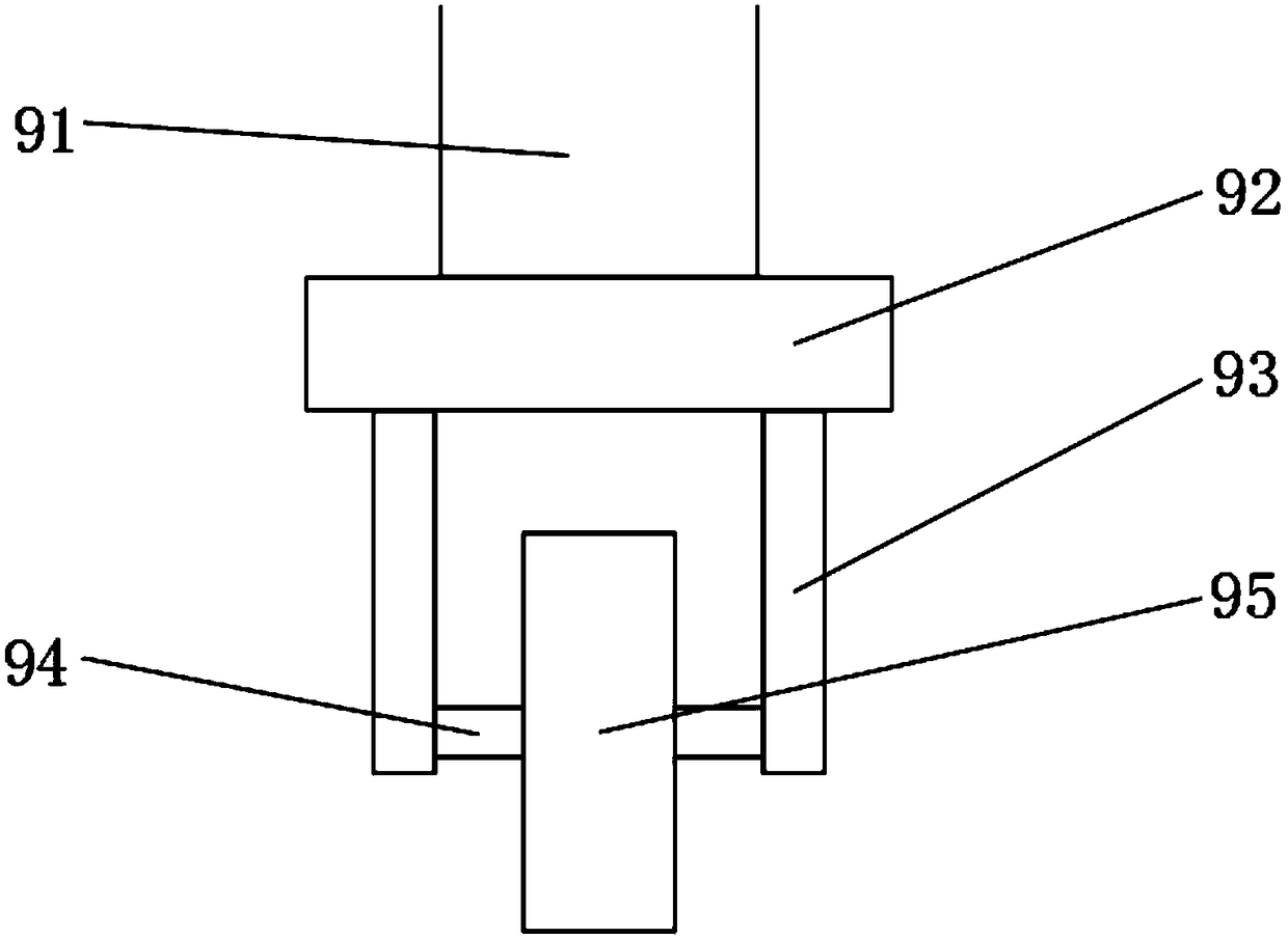 Movable welding fume purification device for environmental protection engineering