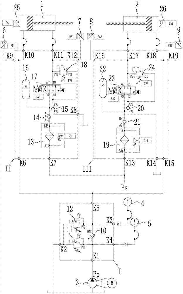 System and method for controlling hydraulic tension of straight-pull cold rolling experiment machine