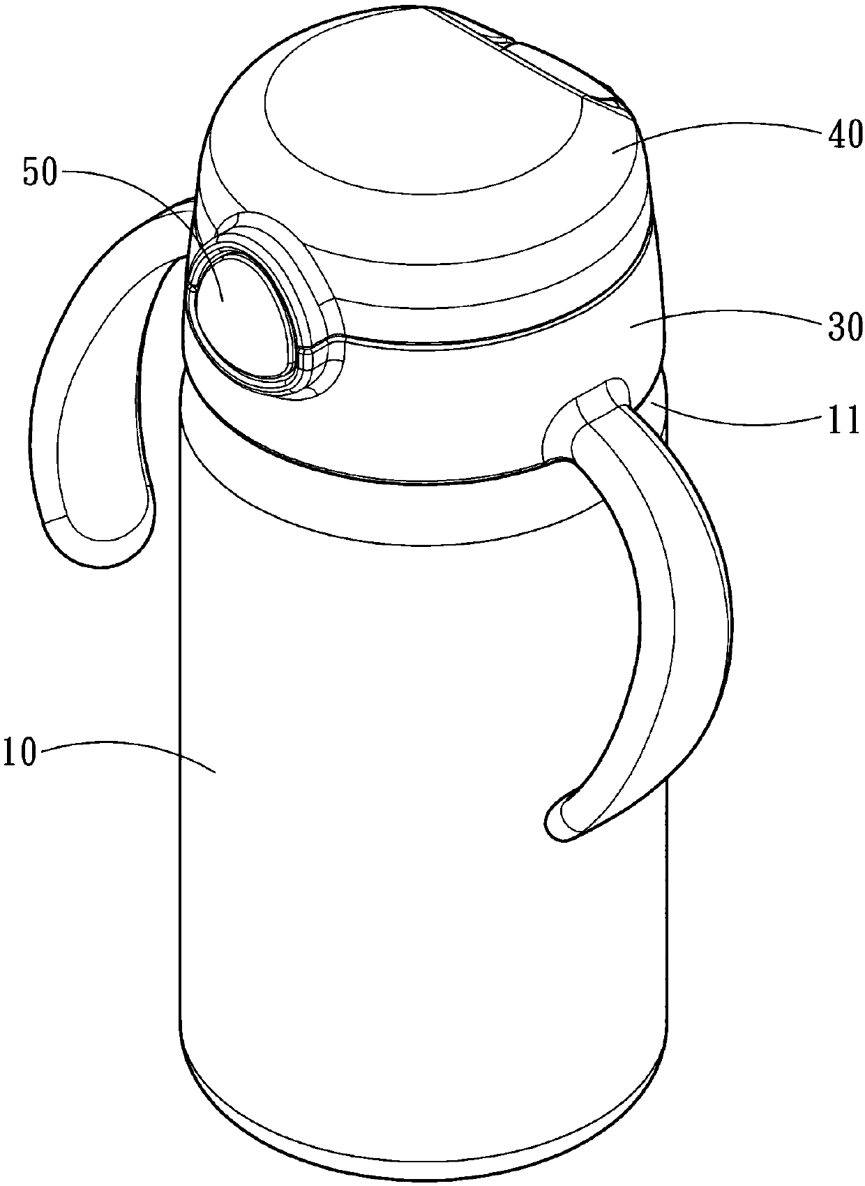 Kettle cover with pressure relief device