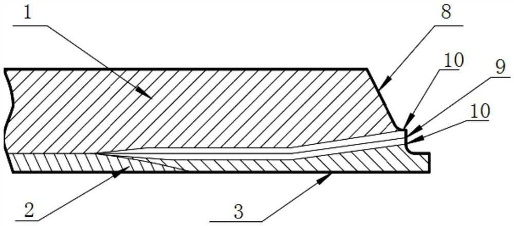 A bimetal welding construction process method for surfacing prefabricated inner patch bimetal pipes