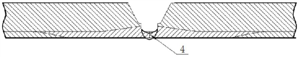 A bimetal welding construction process method for surfacing prefabricated inner patch bimetal pipes