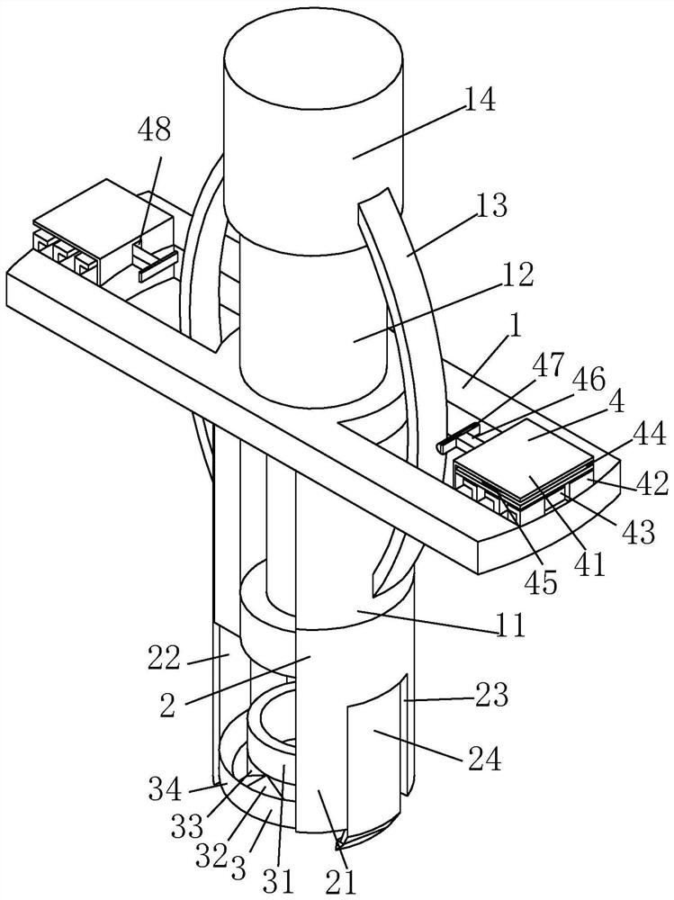 High-precision seed and fertilizer positioning and simultaneous sowing device for field test